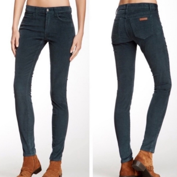 Joes Jeans Skinny Visionaire green cords - Picture 1 of 8